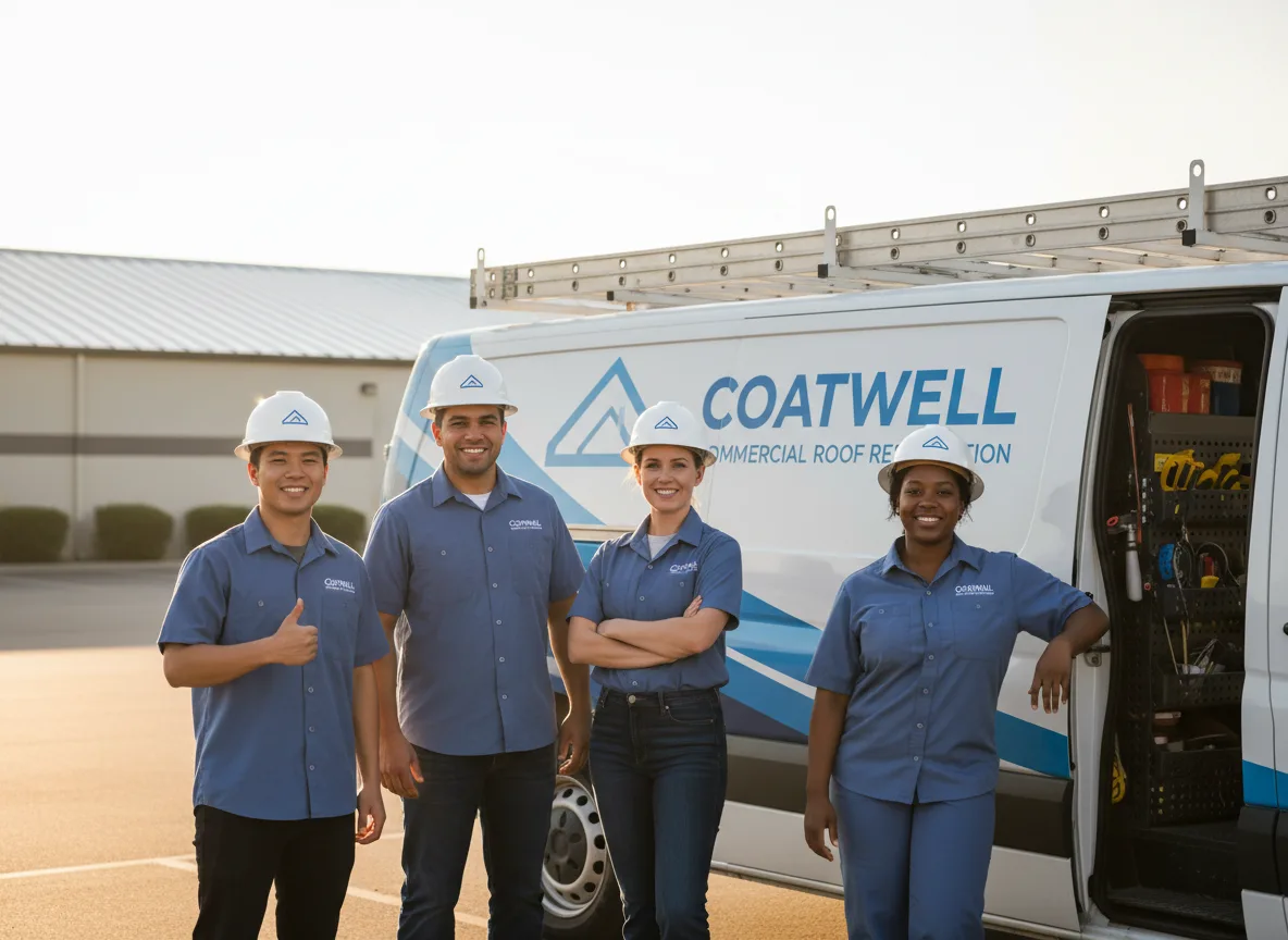 Commercial roof coating company in Two Rivers, WI